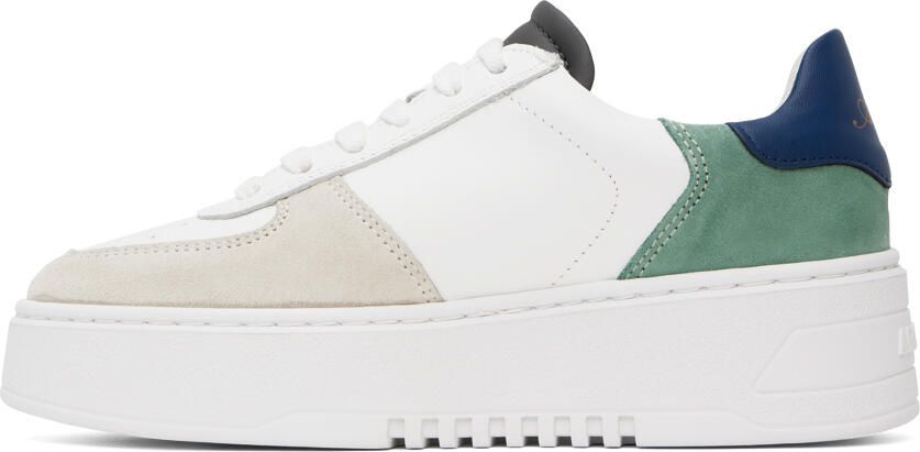 Axel Arigato White & Blue Orbit Sneakers - Picture 3