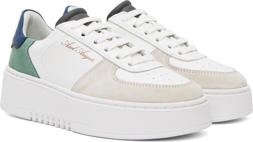 Axel Arigato White & Blue Orbit Sneakers - Picture 2
