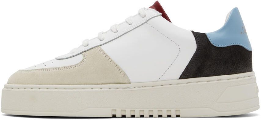 Axel Arigato White & Blue Orbit Sneakers - Picture 4