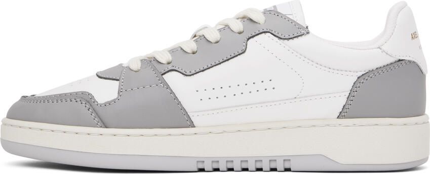 Axel Arigato White & Gray Dice Lo Sneakers - Picture 3