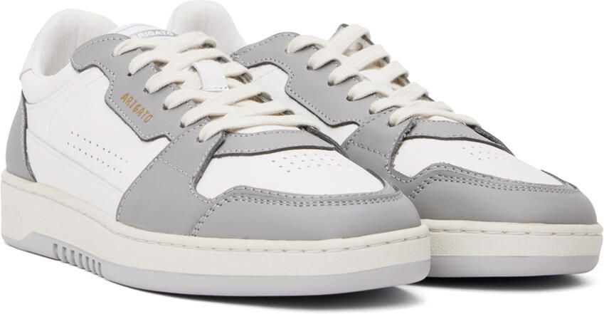 Axel Arigato White & Gray Dice Lo Sneakers - Picture 2