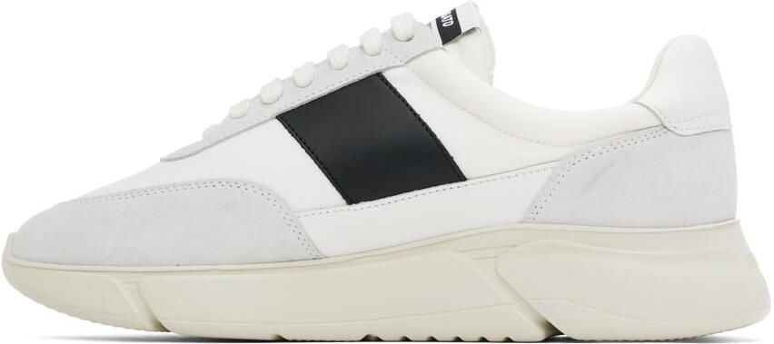 Axel Arigato White & Gray Genesis Vintage Runner Sneakers - Picture 3