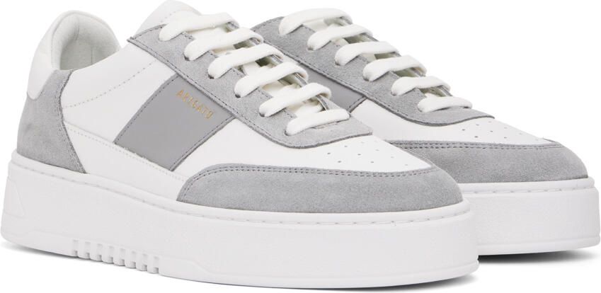Axel Arigato White & Gray Orbit Vintage Sneakers - Picture 2