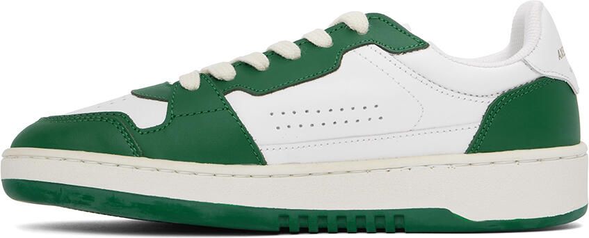 Axel Arigato White & Green Dice Lo Sneakers - Picture 3