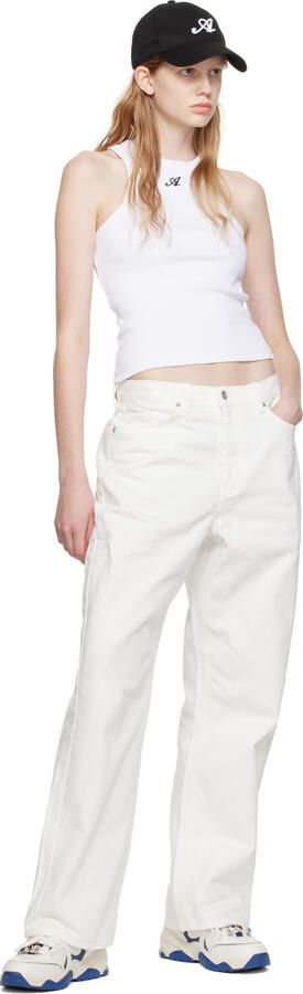 Axel Arigato White & Navy Catfish Lo Sneakers - Picture 4