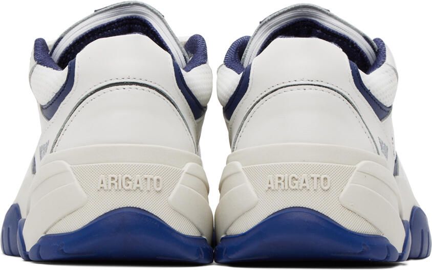 Axel Arigato White & Navy Catfish Lo Sneakers