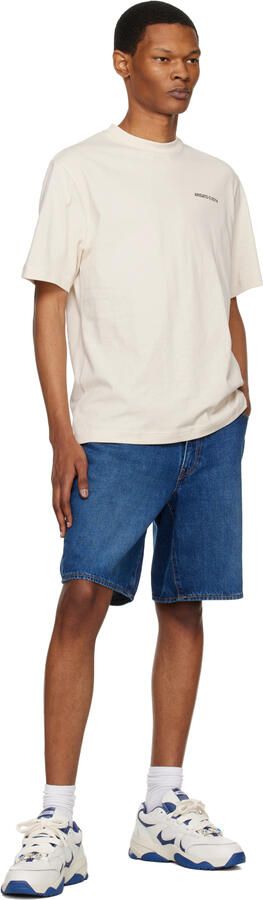 Axel Arigato White & Navy Catfish Lo Sneakers - Picture 4