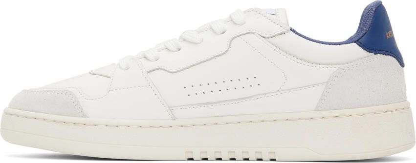 Axel Arigato White & Navy Dice Lo Sneakers - Picture 3