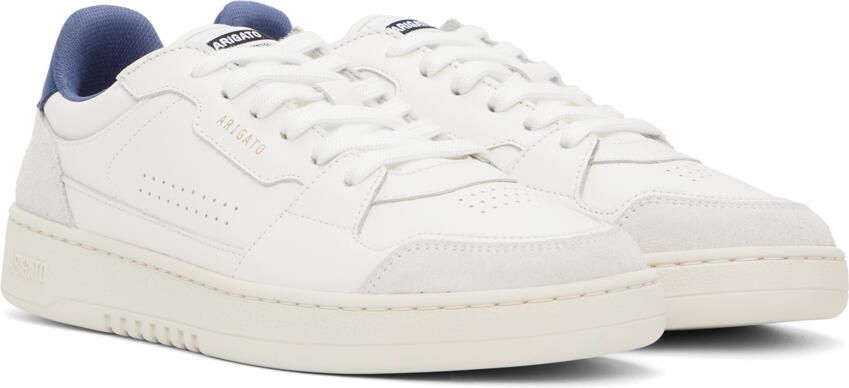 Axel Arigato White & Navy Dice Lo Sneakers - Picture 2