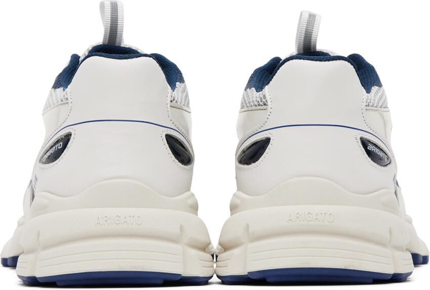 Axel Arigato White & Navy Marathon Sneakers