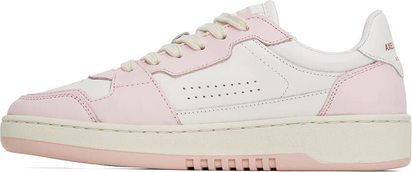 Axel Arigato White & Pink Dice Lo Sneakers - Picture 3