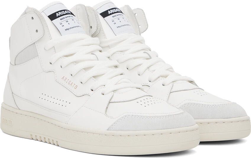 Axel Arigato White Dice Hi Sneakers - Picture 2