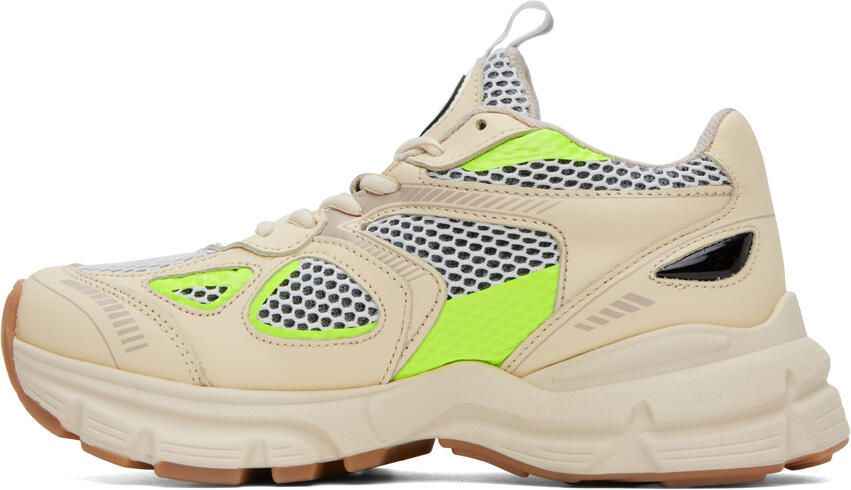 Axel Arigato Yellow Marathon Runner Sneakers - Picture 3