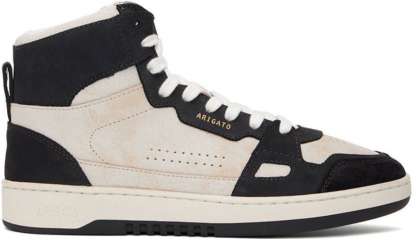 Axel Arigato Beige & Black Dice Hi Sneakers