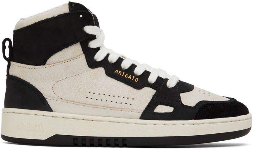 Axel Arigato Beige & Black Dice Hi Sneakers