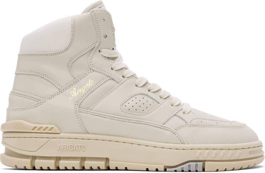Axel Arigato Beige Area Hi Sneakers