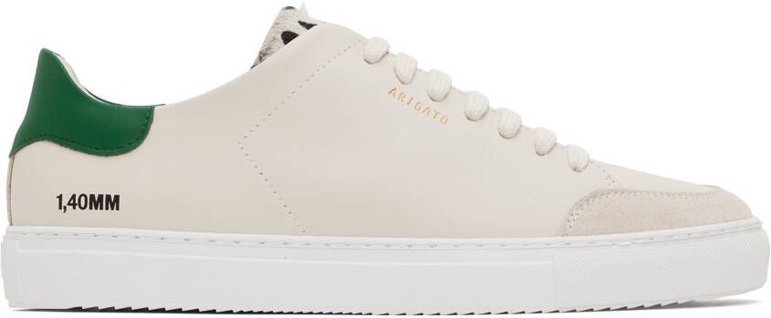 Axel Arigato Beige Clean 90 Triple Animal Sneakers - Picture 5