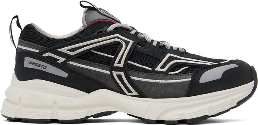 Axel Arigato Black & Gray Marathon R-Trail 50 50 Sneakers - Picture 5