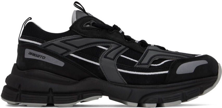 Axel Arigato Black & Gray Marathon R-Trail Sneakers - Picture 4