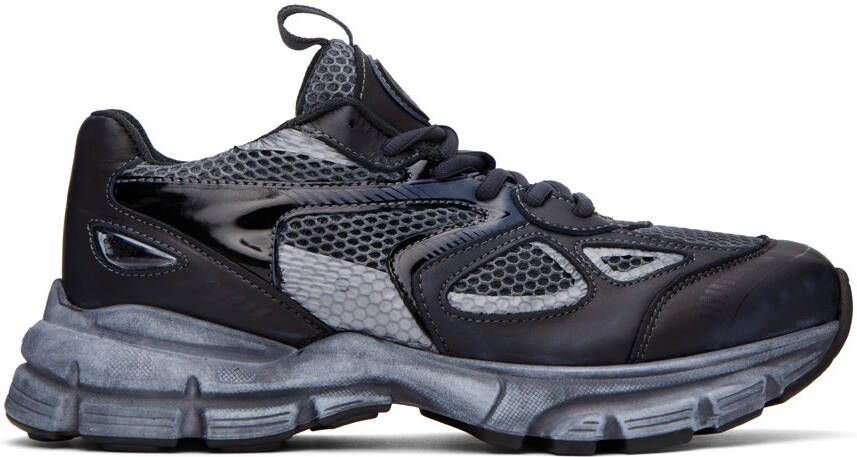 Axel Arigato Black & Gray Marathon Runner Sneakers