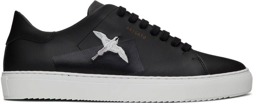 Axel Arigato Black Clean 90 Tape Bee Bird Sneakers - Picture 7