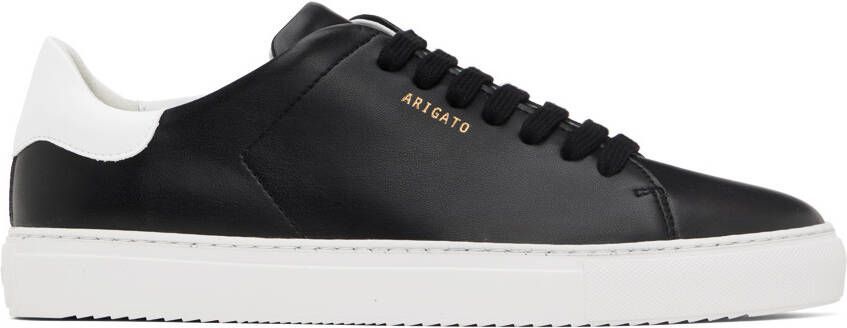 Axel Arigato Black Clean 90 Vegan Leather Sneakers - Picture 5