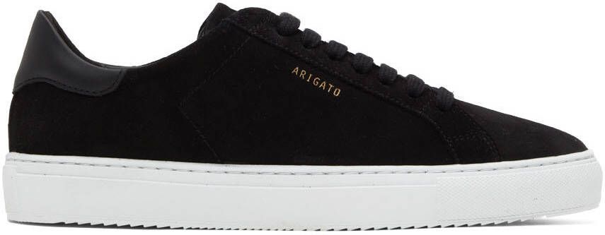 Axel Arigato Black Suede Clean 90 Sneakers - Picture 4