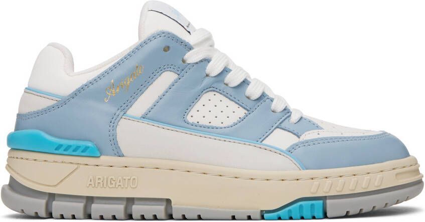 Axel Arigato Blue & White Area Lo Sneakers - Picture 5