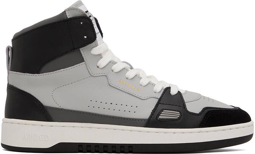 Axel Arigato Gray & Black Dice Hi Sneakers