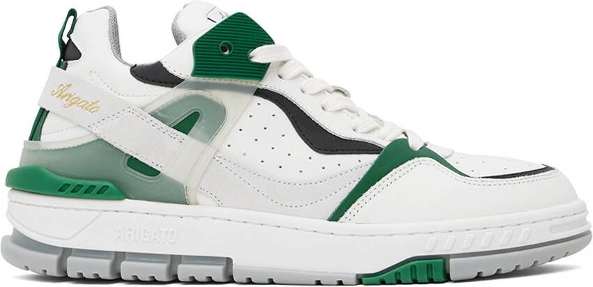 Axel Arigato Green & White Astro Sneakers - Picture 5