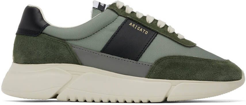 Axel Arigato Green Genesis Vintage Runner Sneakers - Picture 5