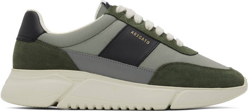 Axel Arigato Green Genesis Vintage Sneakers - Picture 5