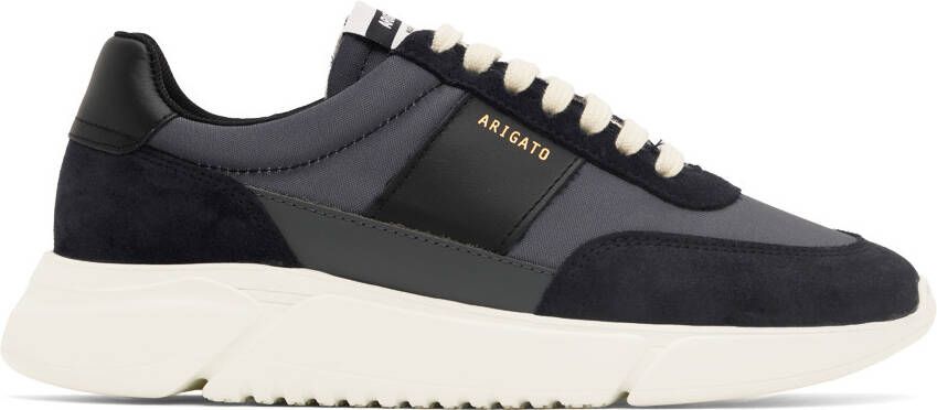 Axel Arigato Navy Genesis Vintage Sneakers - Picture 5