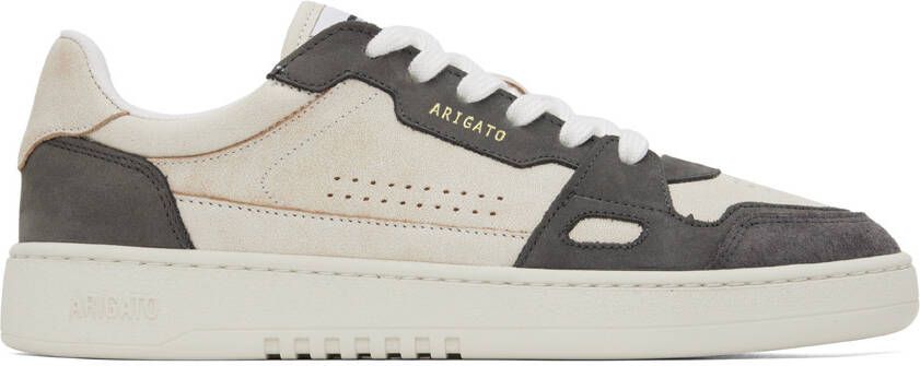 Axel Arigato Off-White & Gray Dice Lo Sneakers