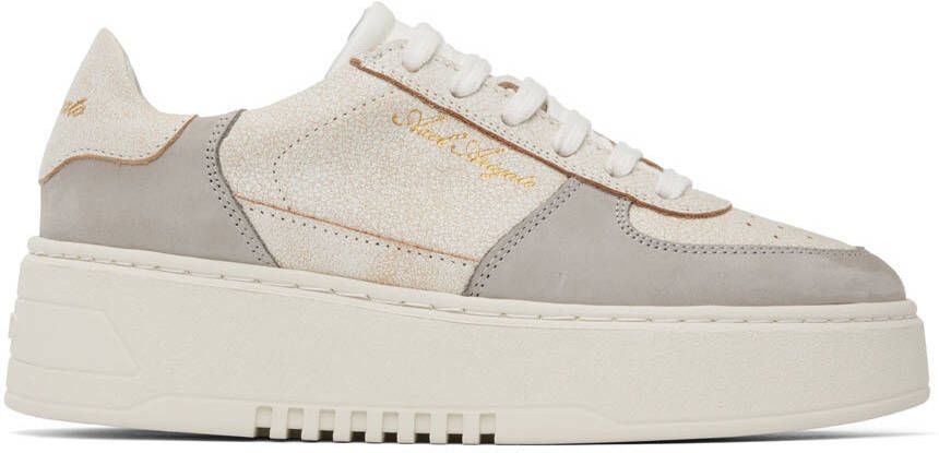 Axel Arigato Off-White & Gray Orbit Sneakers - Picture 5