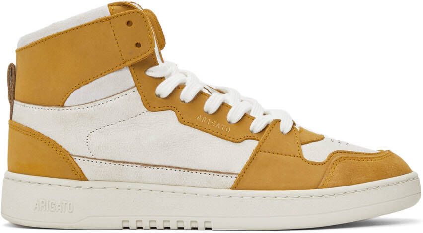 Axel Arigato SSENSE Exclusive Yellow Ace Hi Sneakers - Picture 5