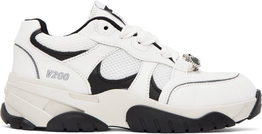 Axel Arigato White & Black Catfish Lo Sneakers - Picture 5