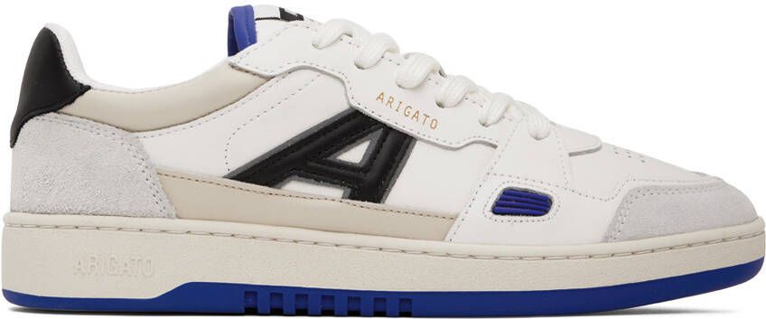 Axel Arigato White & Blue A Dice Lo Sneakers