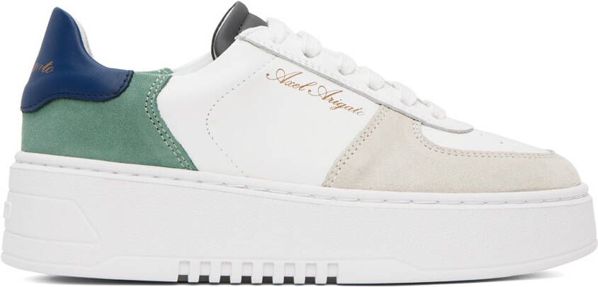 Axel Arigato White & Blue Orbit Sneakers - Picture 4