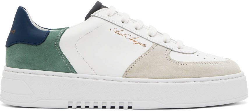 Axel Arigato White & Blue Orbit Sneakers - Picture 5