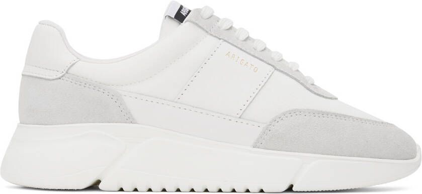 Axel Arigato White & Gray Genesis Vintage Sneakers