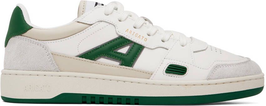Axel Arigato White & Green A Dice Lo Sneakers - Picture 5