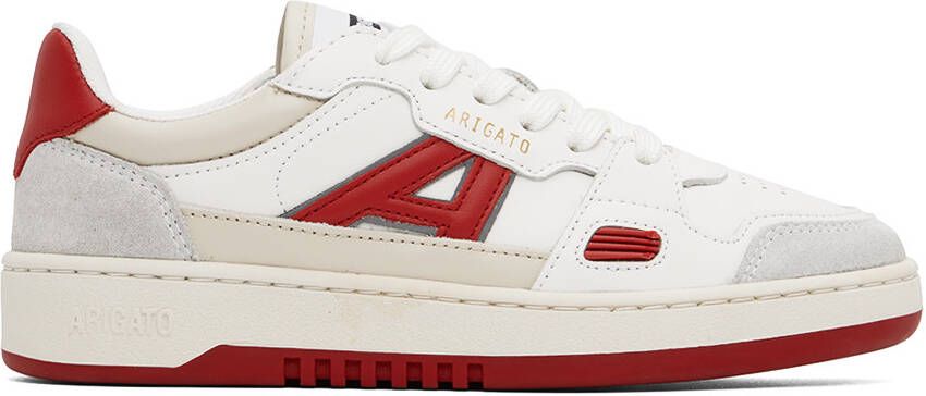 Axel Arigato White & Red A Dice Lo Sneakers - Picture 5