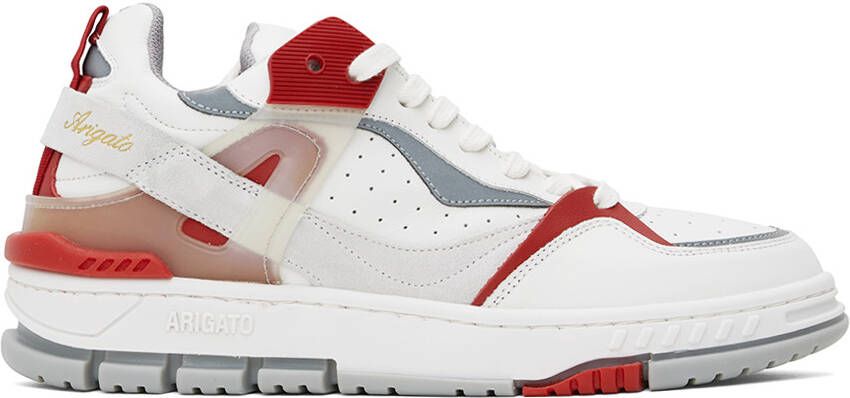 Axel Arigato White & Red Astro Sneakers - Picture 5