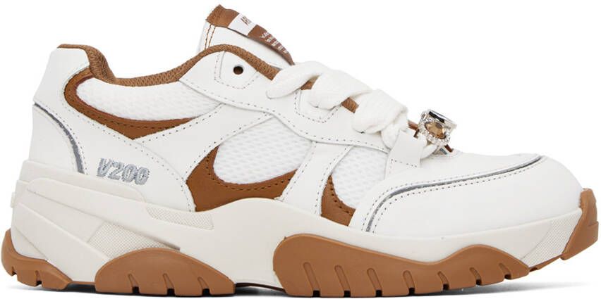 Axel Arigato White & Tan Catfish Lo Sneakers