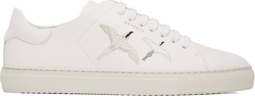Axel Arigato White Clean 90 Bee Birds Sneakers - Picture 5