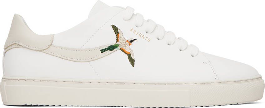 Axel Arigato White Clean 90 Stripe Bee Bird Sneakers - Picture 5