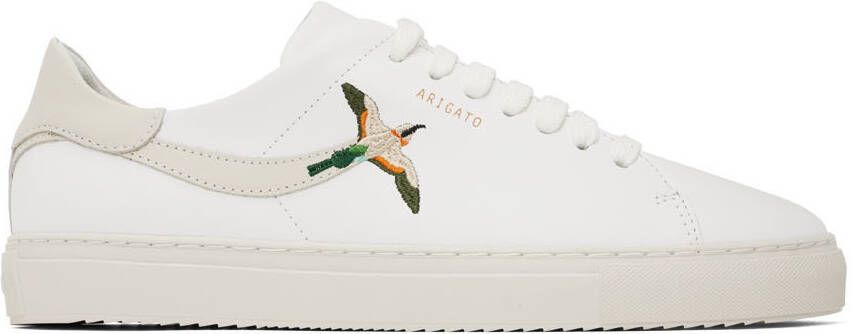 Axel Arigato White Clean 90 Stripe Bee Bird Sneakers - Picture 5