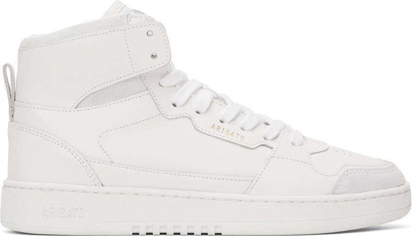 Axel Arigato White Dice Hi Sneakers