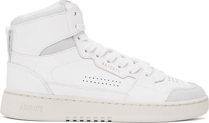 Axel Arigato White Dice Hi Sneakers - Picture 5